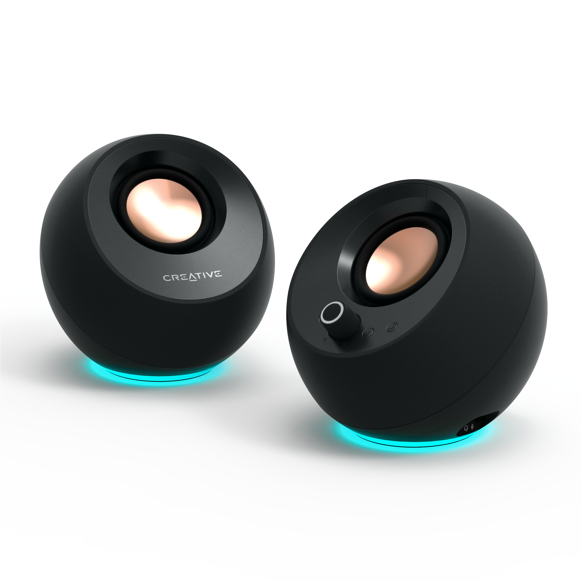 Creative Pebble Pro - Black - Bluetooth - 2.0 Kanal - Sort Pc Højttalere 51MF1710AA000