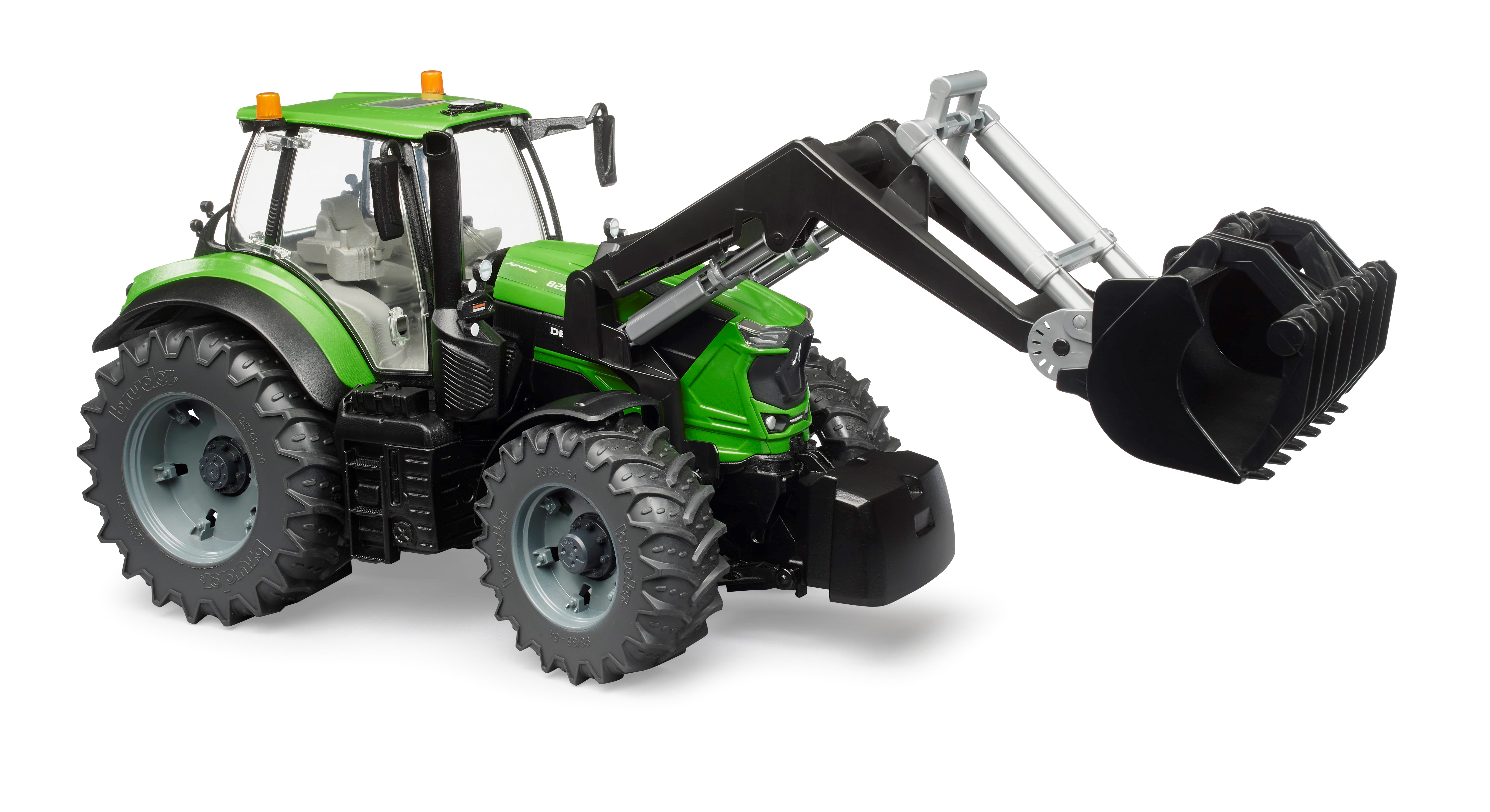 Bruder Deutz 828 TTV tractor with frontloader toy Legetøjsbil BR3161