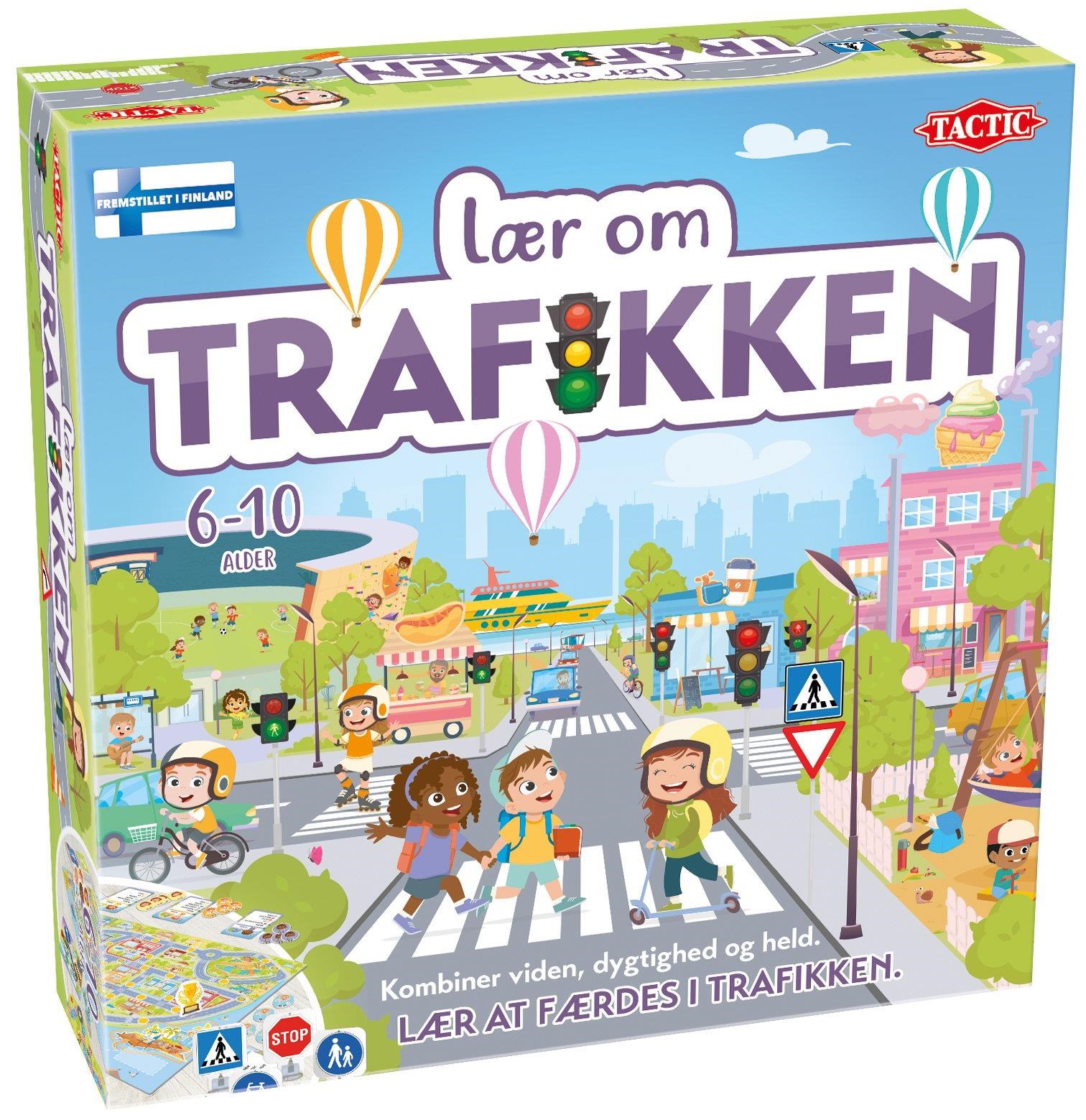 Tactic Lær om Trafikken Brætspil 59752