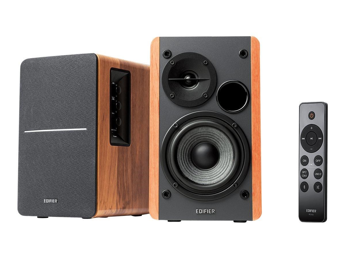 Edifier R1280DBs - Bluetooth Bookshelf Speakers - 42W - Brown Hifi Højttaler Sort R1280DBsBrown