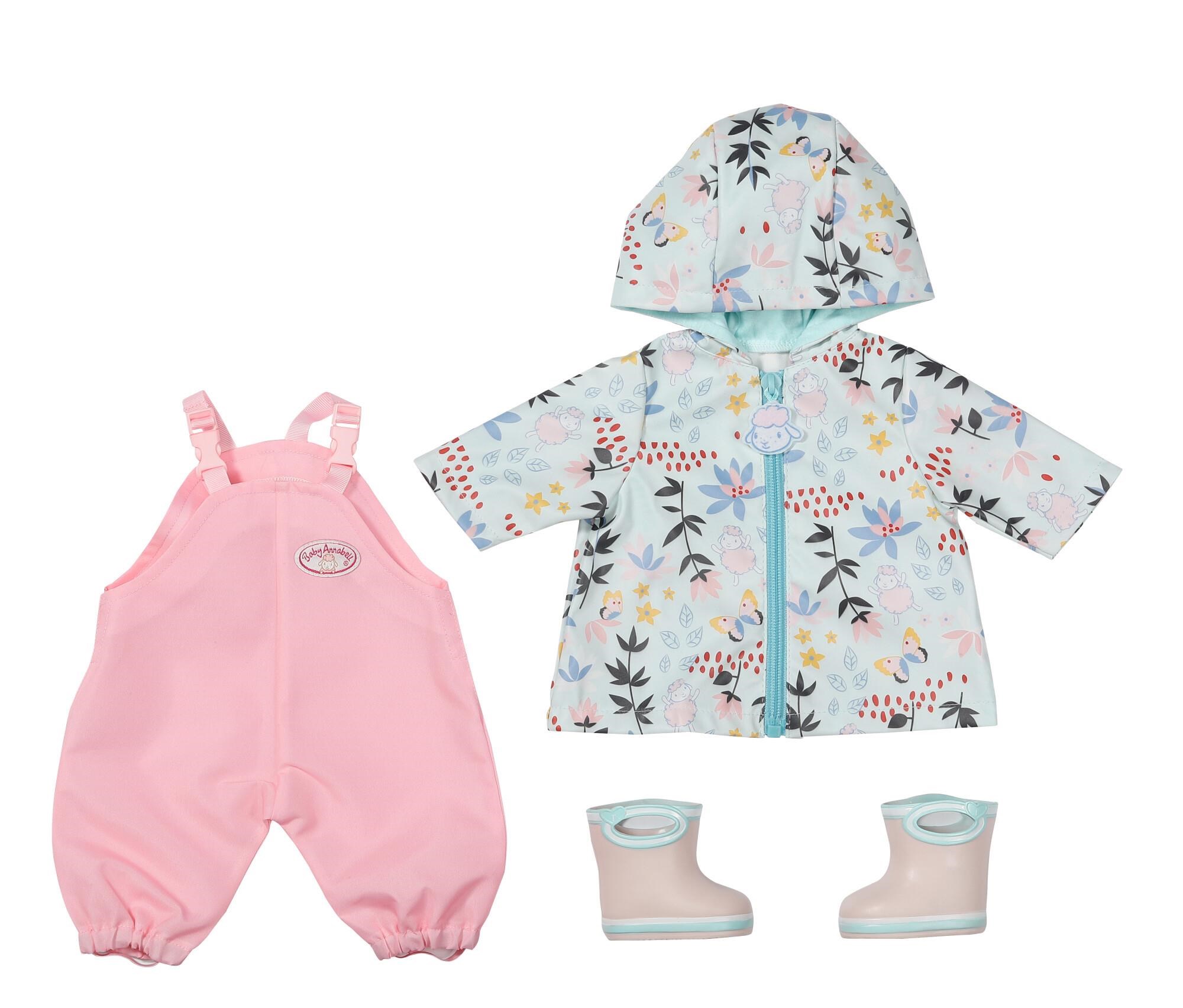 Baby Annabell Deluxe Rain Set Dukker Og Dukketilbehoer 706718