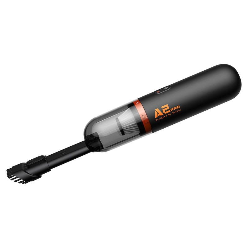 Baseus Stangstøvsuger A2Pro 6000Pa cordless car vacuum cleaner (black). Håndstøvsuger VCAQ040001