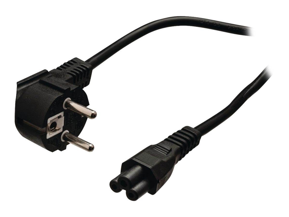 Nedis - power cable - power CEE 7/7 to IEC 60320 C5 - 2 m Strømkabel Sort CEGB10100BK20