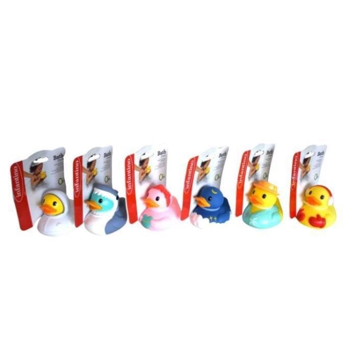 B-Kids Infantino Badeænder 1-pak - assorteret Babyudstyr IB305093