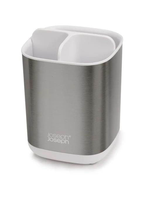 Joseph Joseph 70530 tandbørsteholder, rustfrit stål Badeværelsestilbør