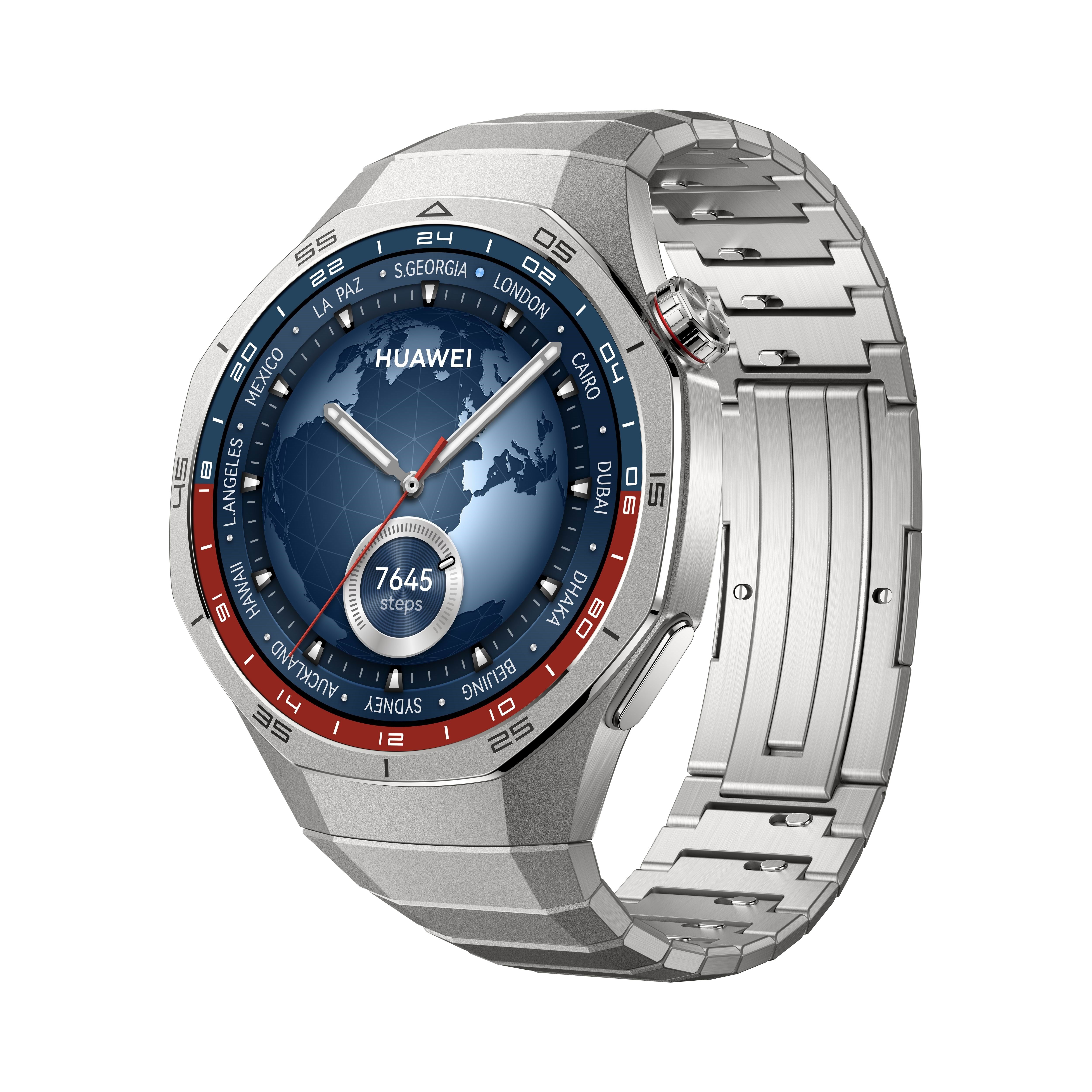 Huawei Watch GT 5 Pro 46mm - Titanium Smartwatch Sølv 55020DKB