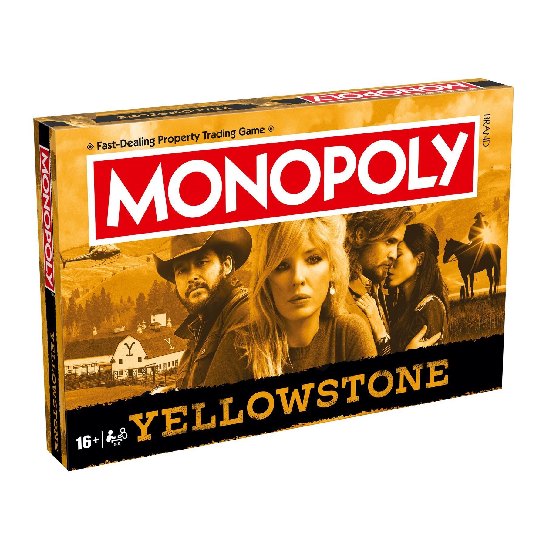 Winning Moves Yellowstone Monopoly Board Game