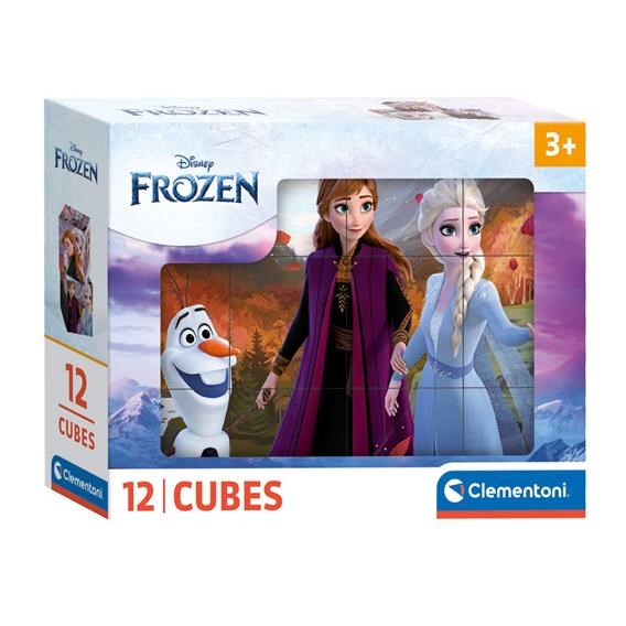 Clementoni Block Puzzle Frozen 12pcs. Blok