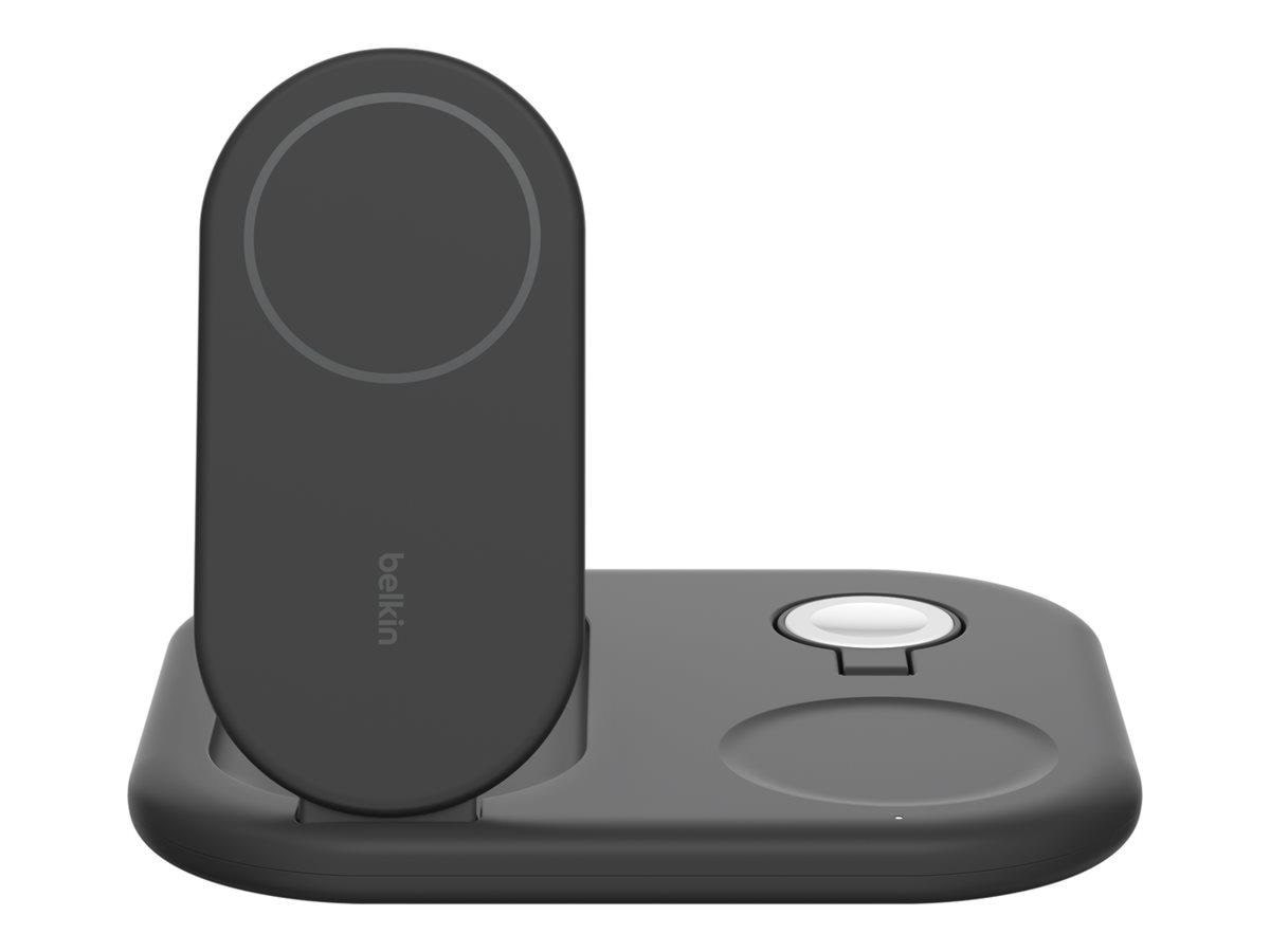 Belkin BoostCharge 3-in-1 - Black Mobil Oplader WIZ029VFBK