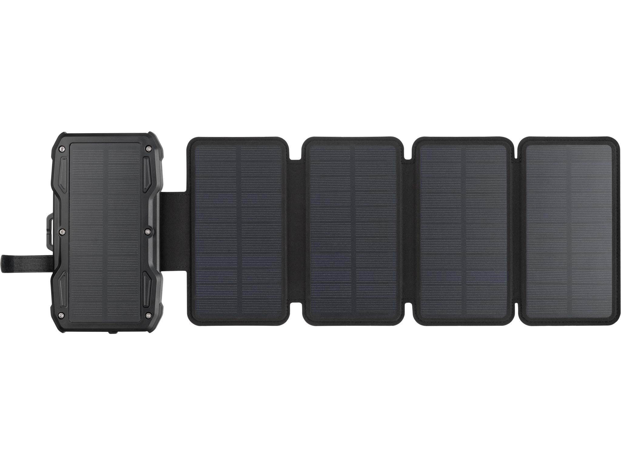 Sandberg Solar 5-Panel Powerbank 10000 - 10000 mAh Powerbank Sort 421-05