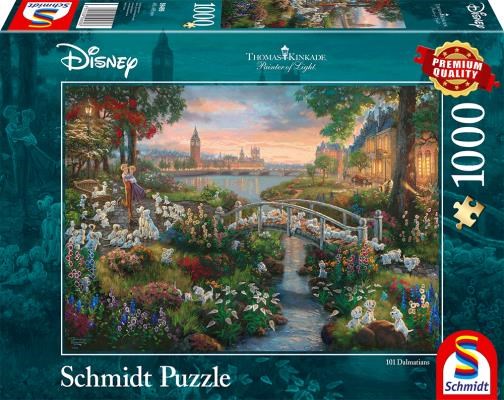 Schmidt Puzzle Thomas Kinkade: Disney 101 Dalmatians 1000 pcs