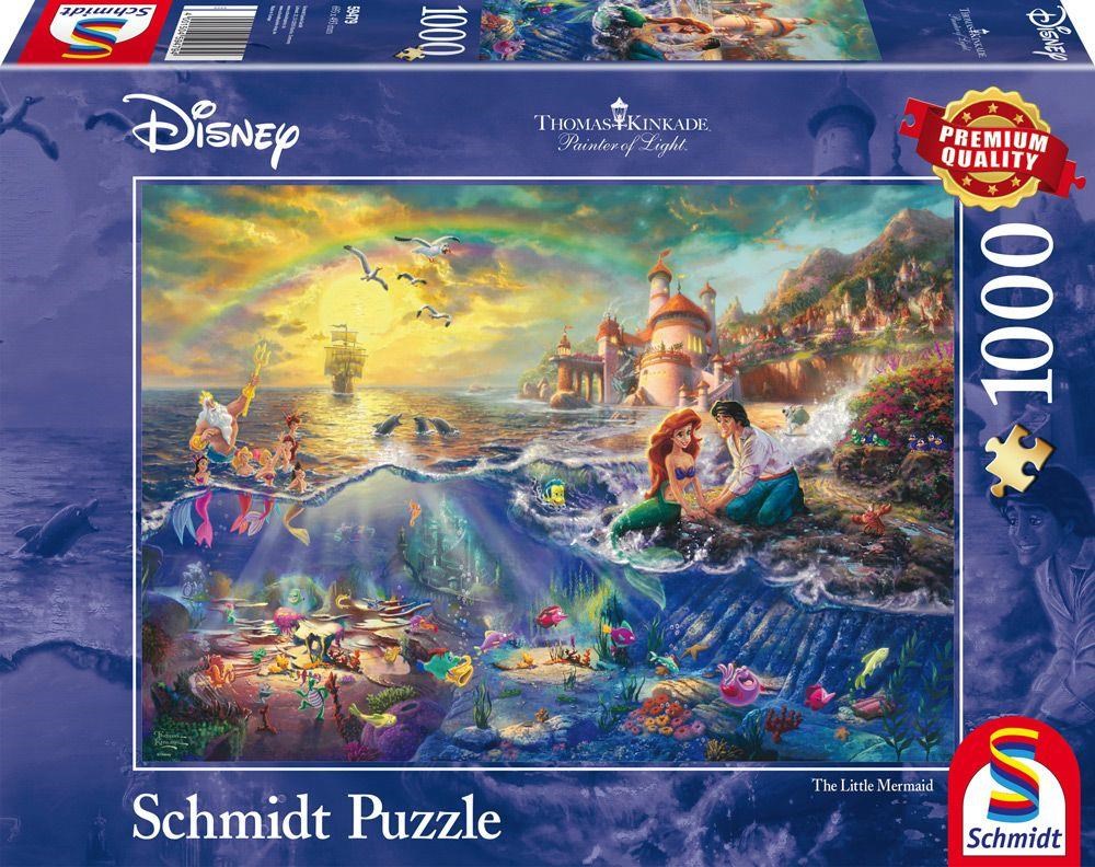 Schmidt Puzzle Thomas Kinkade: Disney The Little Mermaid 1000 pcs