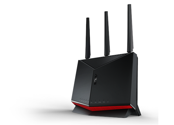 ASUS RT-BE86U -Wi-Fi 7 - 2.6 GHz CPU - 1GB RAM - Router 802.11a/b/g/n/ac/ax/be (Wi-Fi 7)