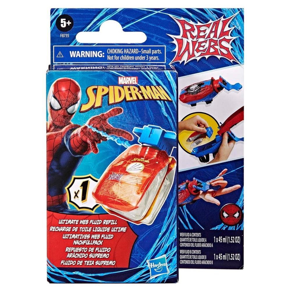 Marvel Spider-Man Real Webs Refill Pack Legetøjsvåben F87355L00