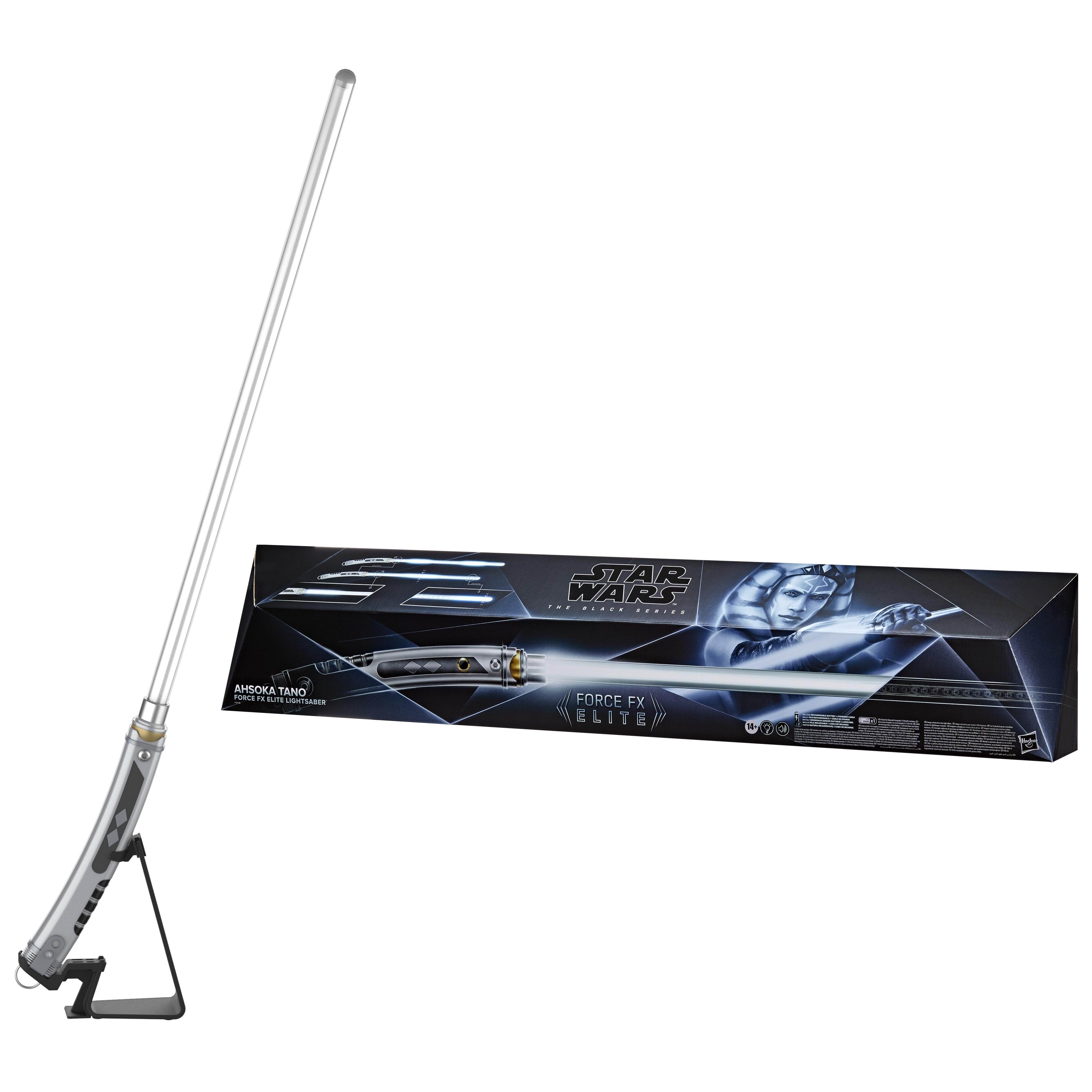Star Wars The Black Series Ahsoka Tano Force FX Elite Lightsaber Legetøjsvåben F91785L00