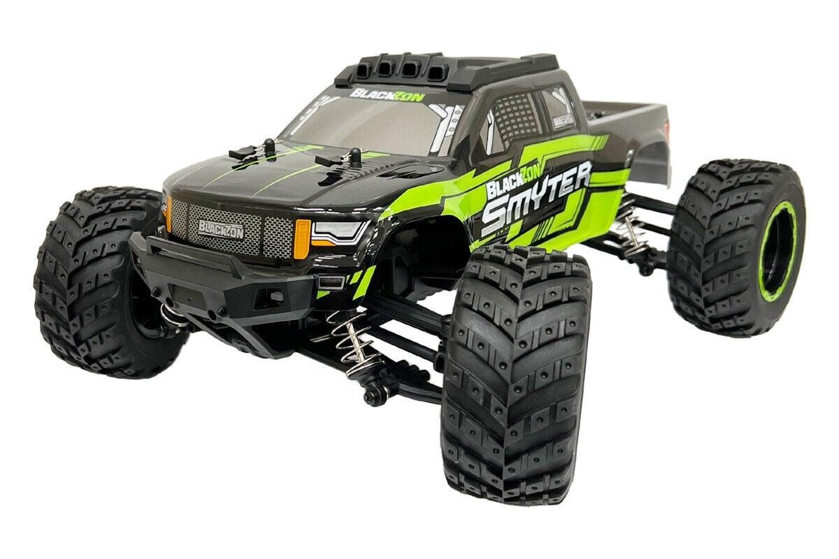 BLACKZON Smyter MT 1/12 4WD Electric Monster Truck - Green Fjernstyret Bil 540110