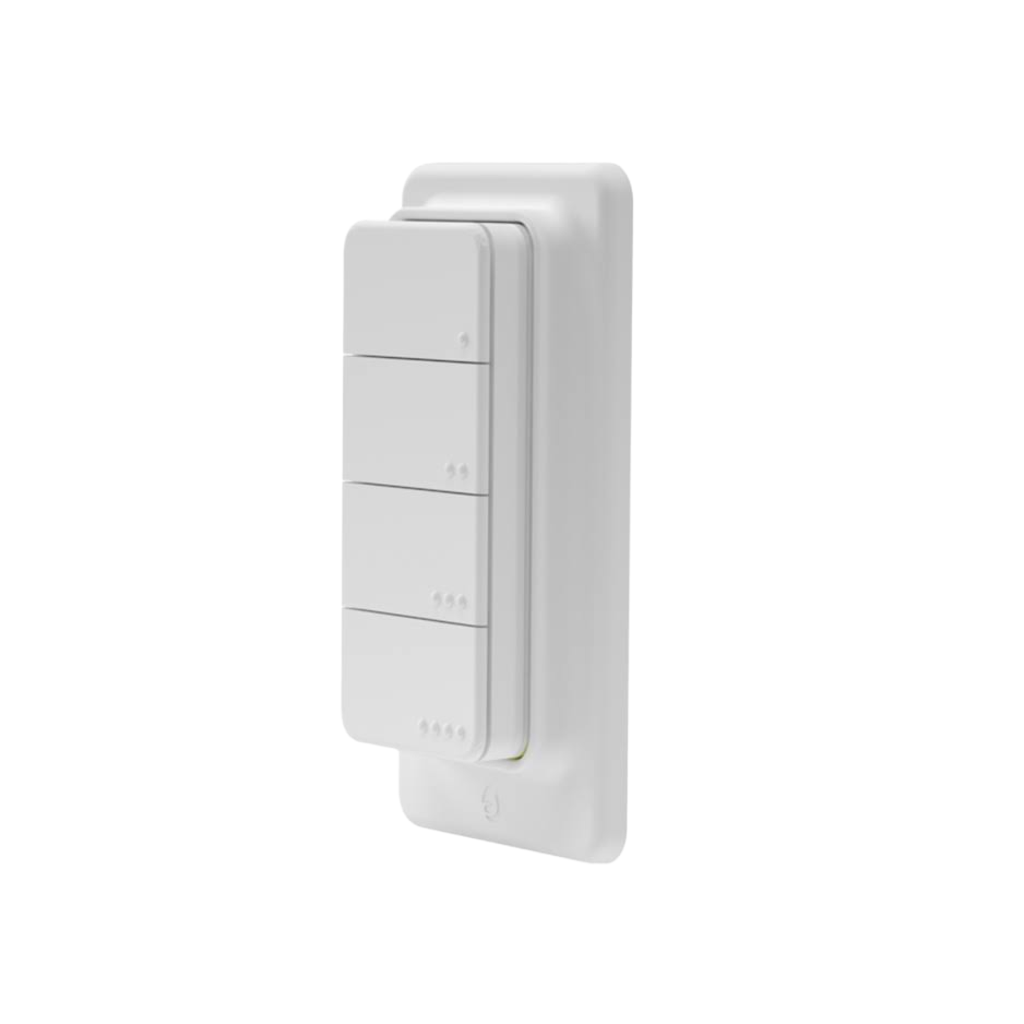 Shelly BLU RC Button 4 - Bluetooth fjernbetjening Smart Home Shelly_B_RC_4