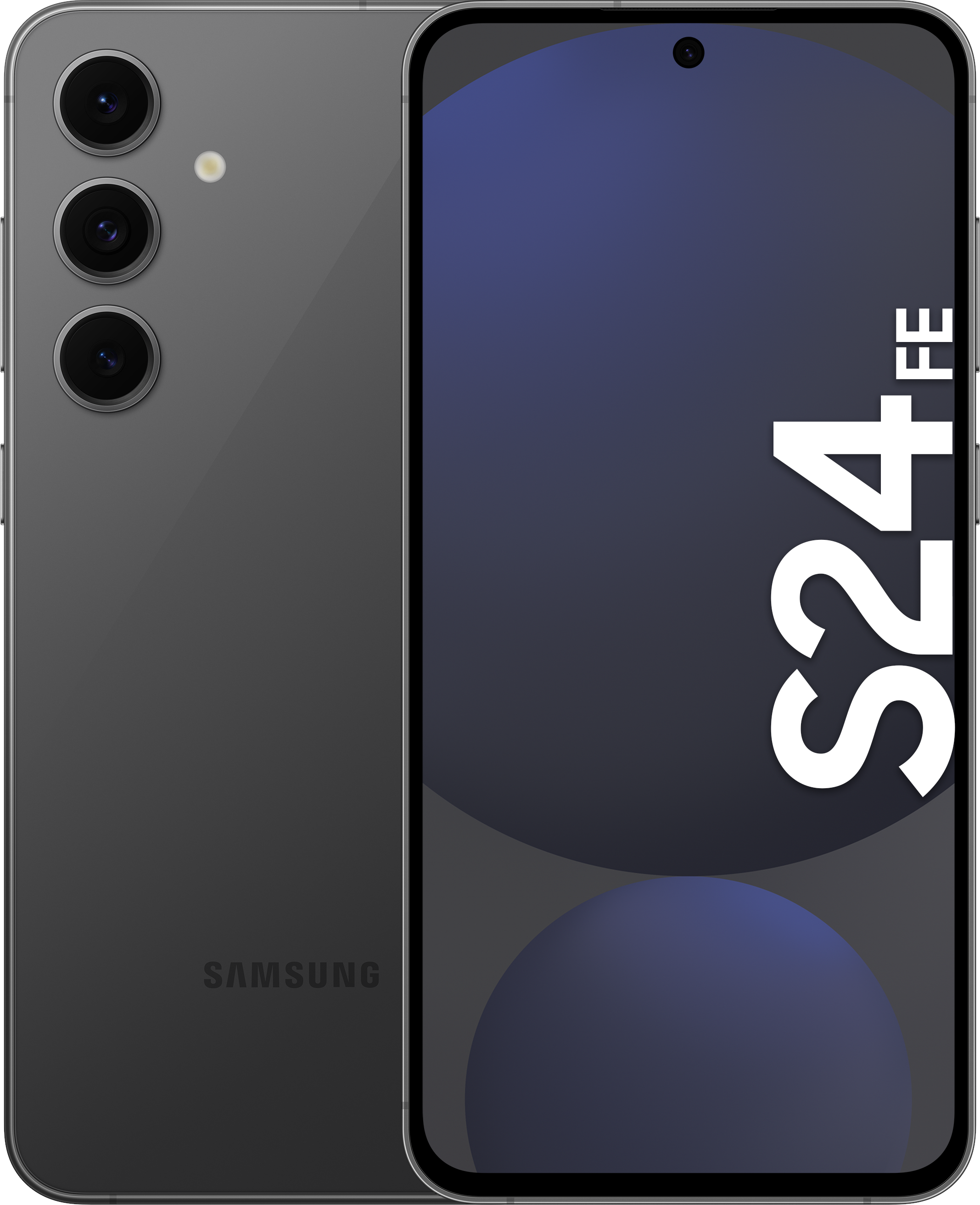 Samsung Galaxy S24 FE 128GB/8GB - Graphite Mobiltelefon Sort SM-S721BZKDEUB
