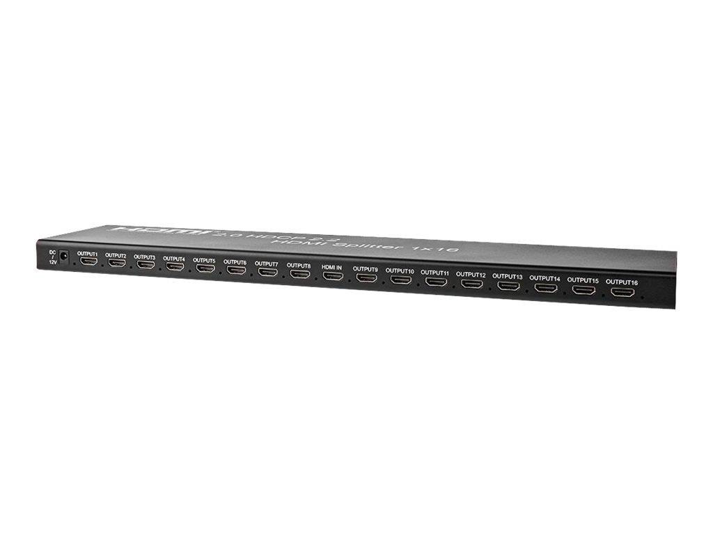 Nedis VSPL34716AT - video/audio splitter - 16 ports Hdmi Splitter