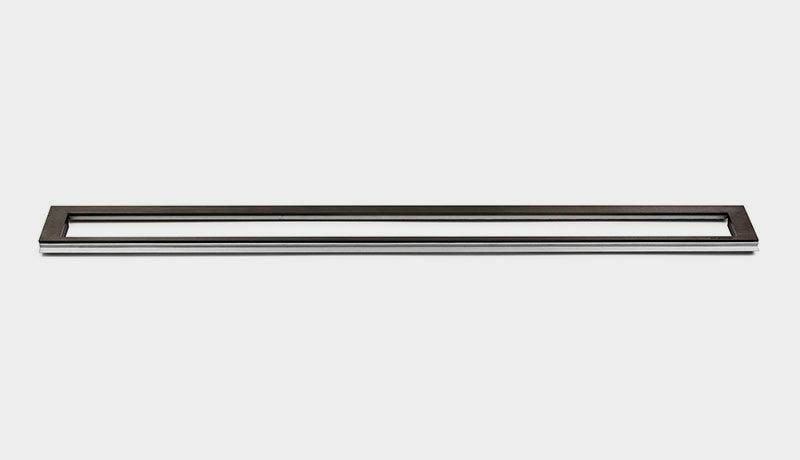 Unidrain HighLine Colour ramme, 700/10 mm, Sort Afløb 1917.0710