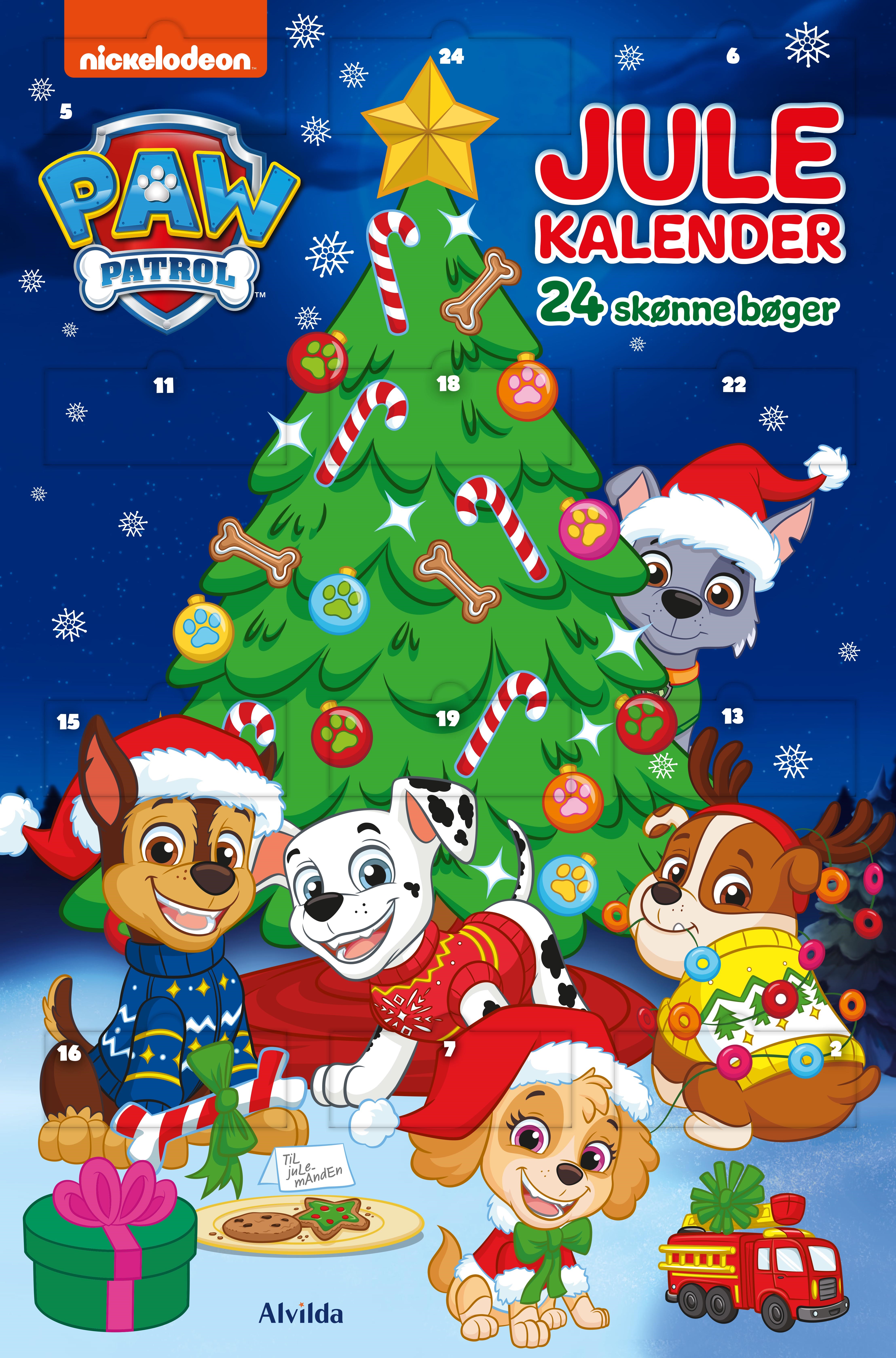 Forlaget Alvilda Paw Patrol - Julekalender 2026 Julekalender 9788771319262