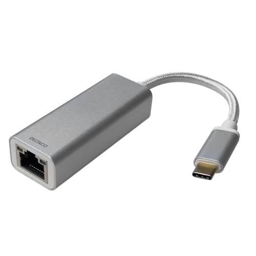 Deltaco USB-C Network Adaptor 2.5Gbps Netværksadapter USBC-GIGA6