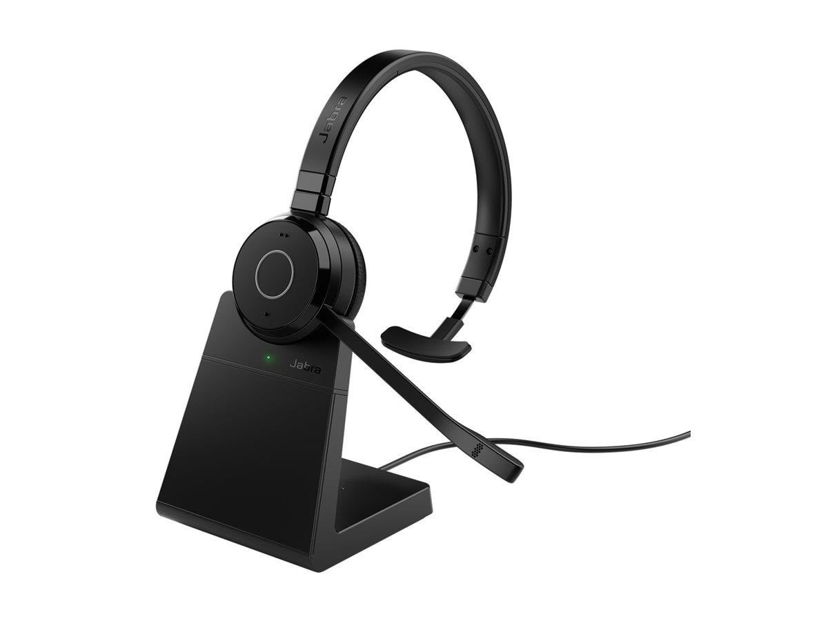 Jabra Evolve 65 TE - USB-A UC Mono (Included Stand) Hovedtelefoner Og Headset 6693-833-499