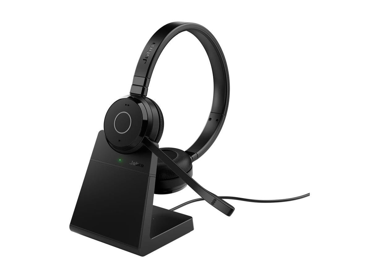 Jabra Evolve 65 TE - USB-A UC Stereo (Included Stand) Hovedtelefoner Og Headset 6699-833-499