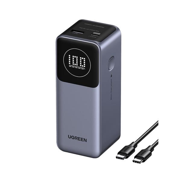 UGREEN 100w Fast Charging Power Bank - 12000 mAh Powerbank Grå 35526B