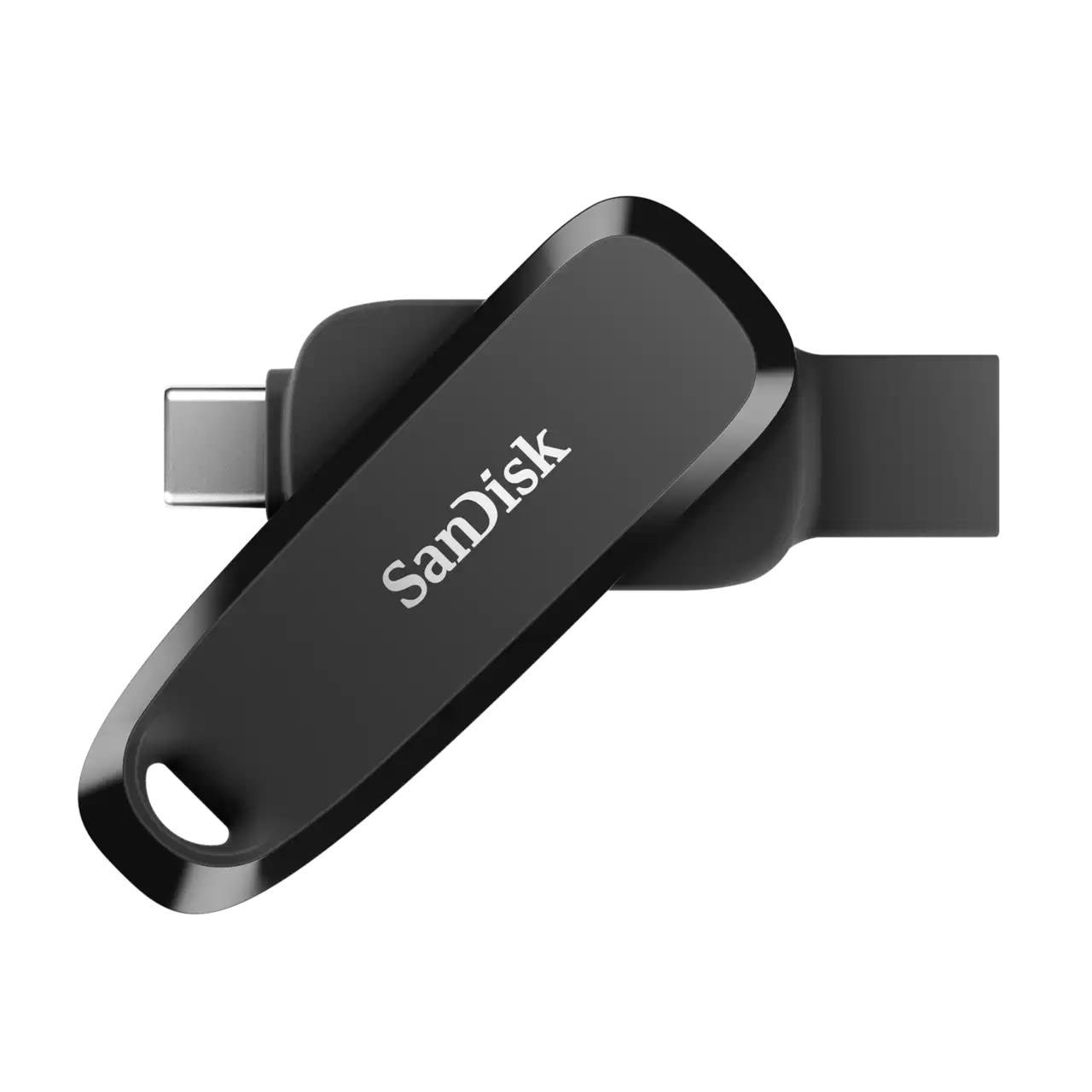 SANDISK Phone Drive for Android - Sort - 128GB - USB Stick Usb Stick SDDDC6-128G-G46