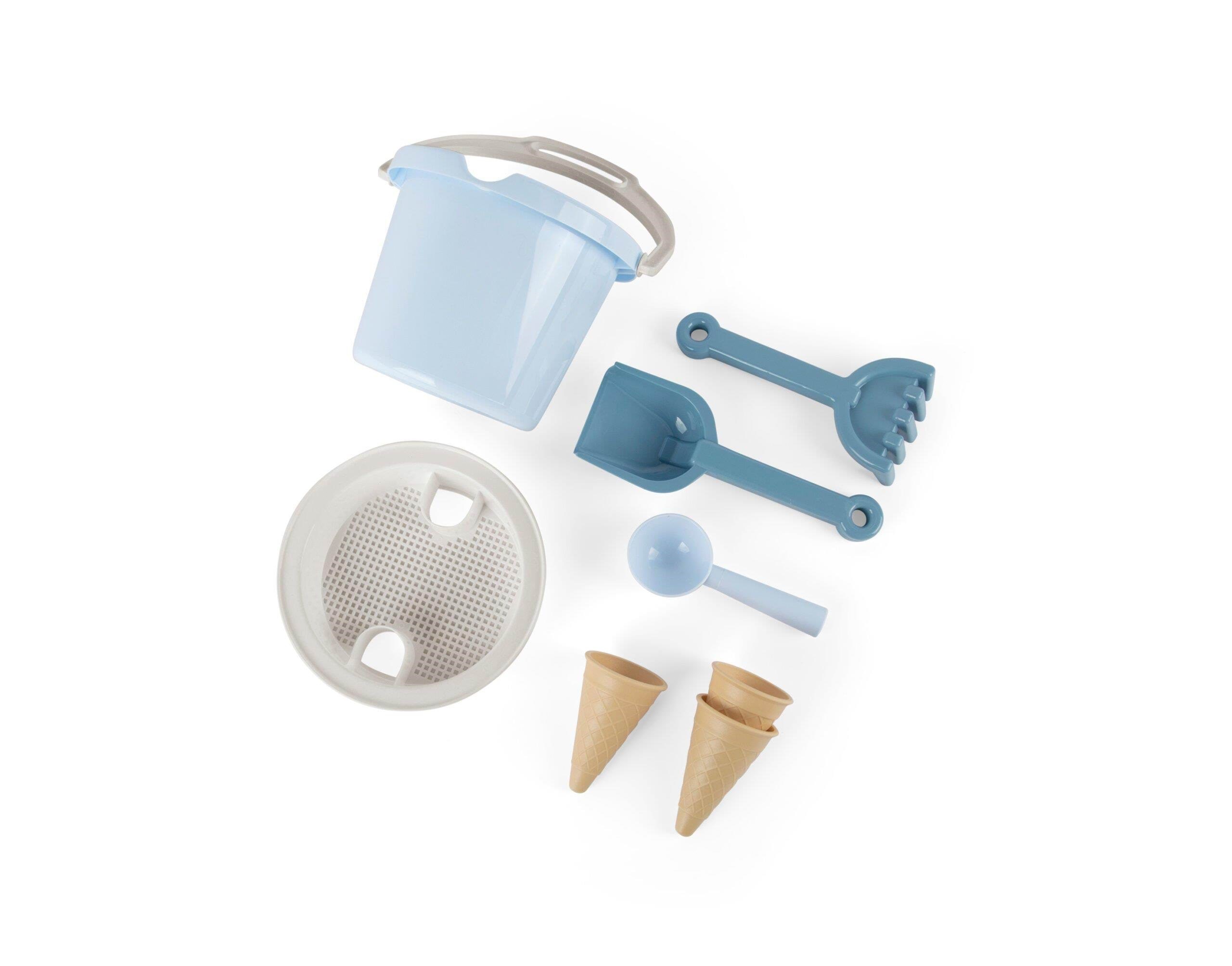 Dantoy Thorbjorn Bucket Set w. Ice Cream Cones - Blue Udendørsleg 4802
