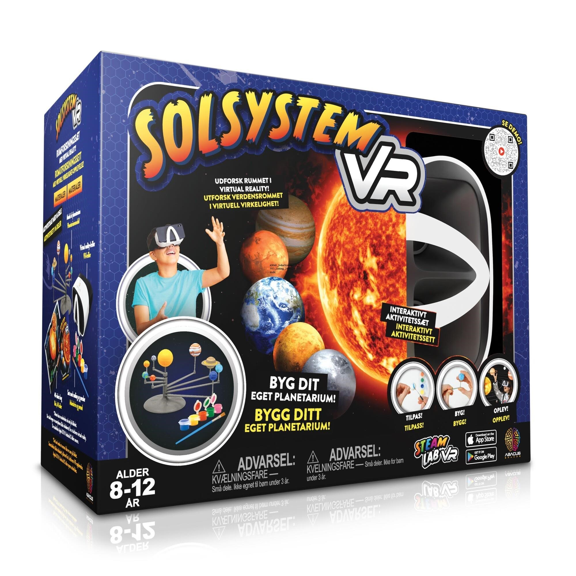 Abacus VR Solar System (DK/NO) Kreativt Legetøj 43041