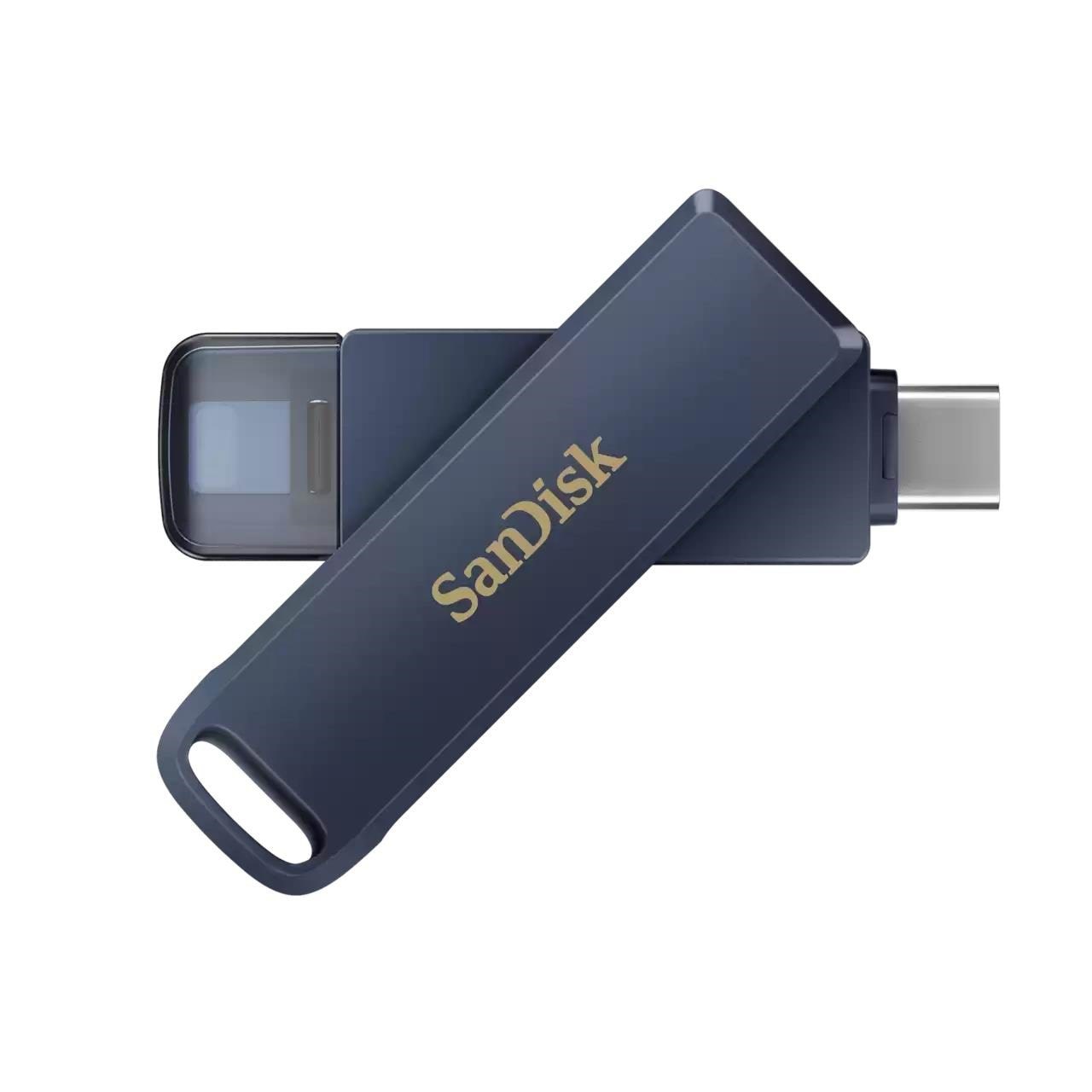 SANDISK iXpand Phone Drive for iPhone - 256GB - USB Stick Usb Stick Blå SDIXD0N-256G-GN6NE