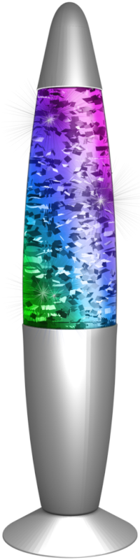 Music Glitter Lamp LED Colour Changing Børnelampe 501131