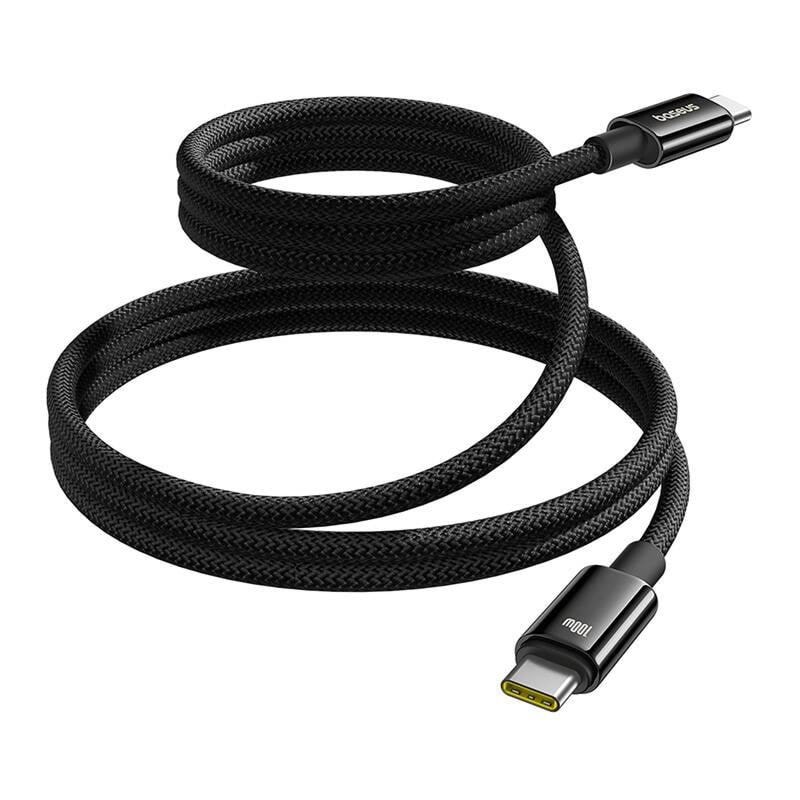 Baseus Tungsten Gold Charging Cable USB-C to USB-C 100W 1m (black) Usb Kabel Sort P10319805111-00