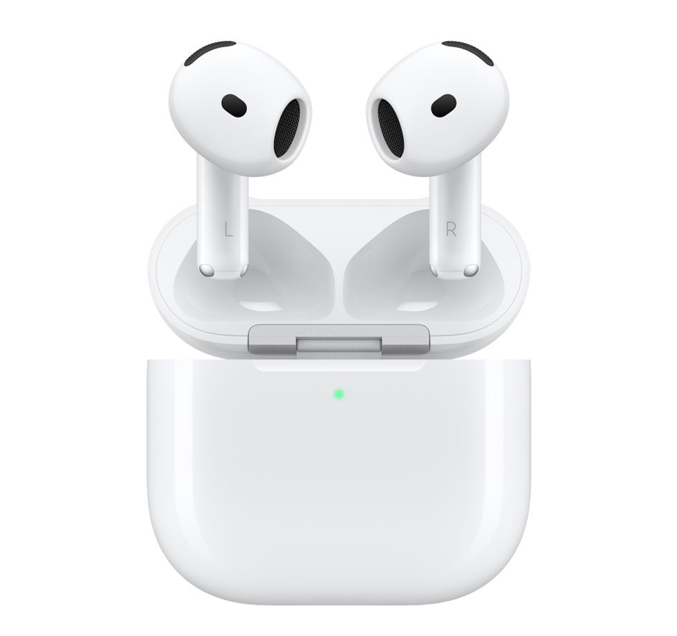 Apple AirPods 4 with Active Noise Cancellation Hovedtelefoner Og Headset Hvid MXP93DN/A