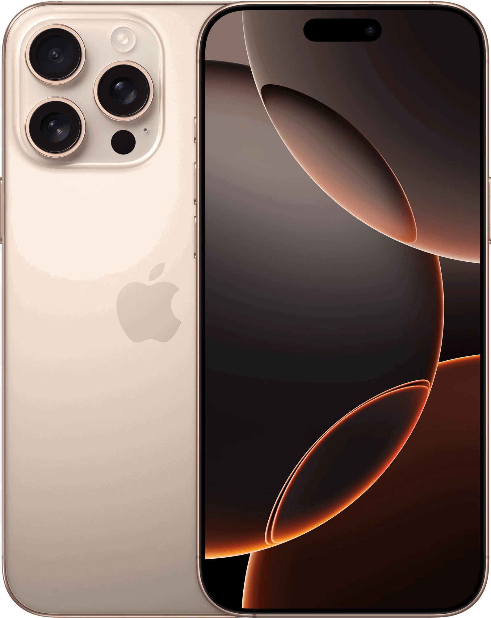 Apple iPhone 16 Pro Max 512GB - Desert Titanium Mobiltelefon Gul MYX23QN/A