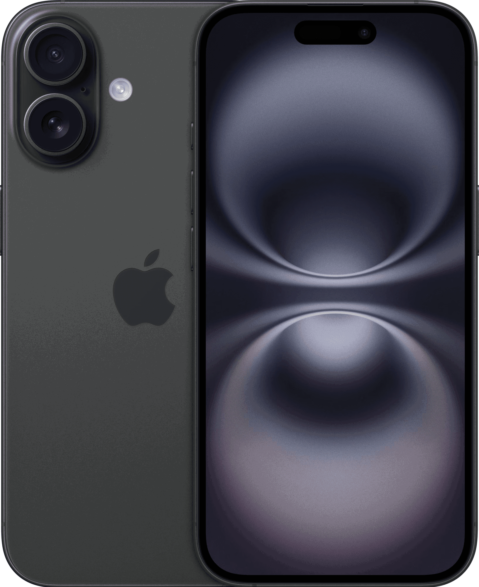 Apple iPhone 16 128GB - Black Mobiltelefon Sort MYE73QN/A