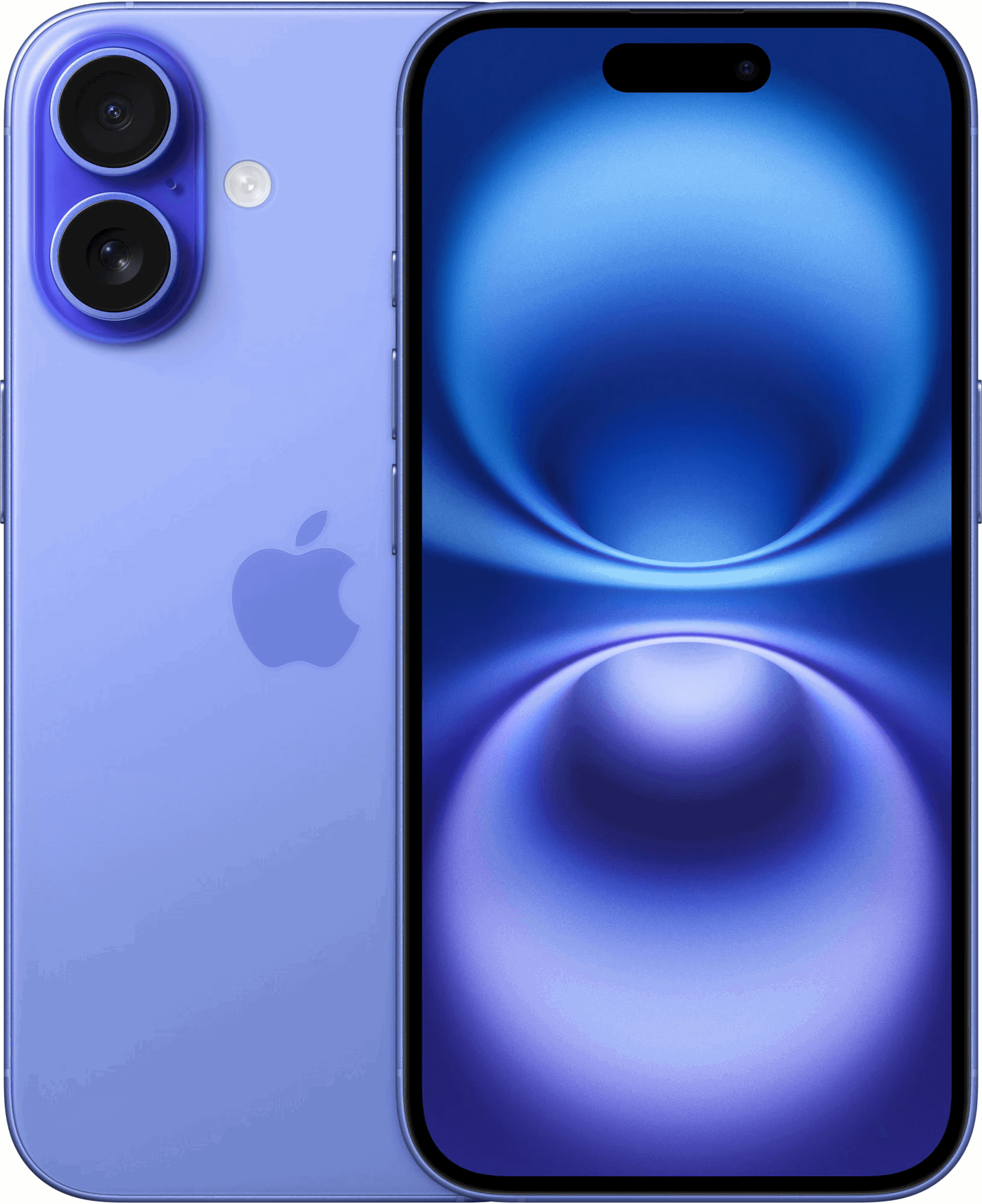 Apple iPhone 16 128GB - Ultramarine Mobiltelefon Blå MYEC3QN/A