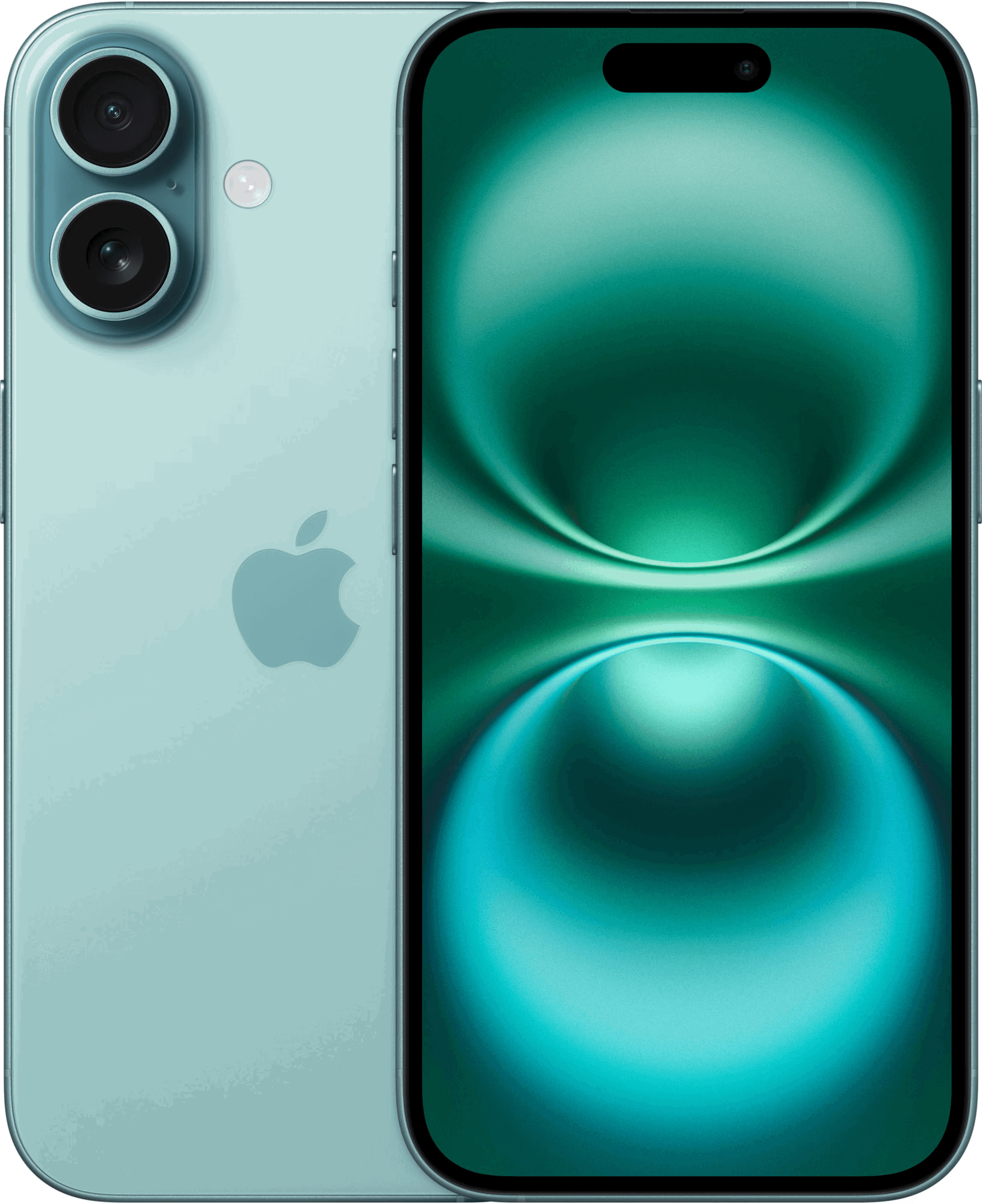 Apple iPhone 16 128GB - Teal Mobiltelefon Grøn MYED3QN/A