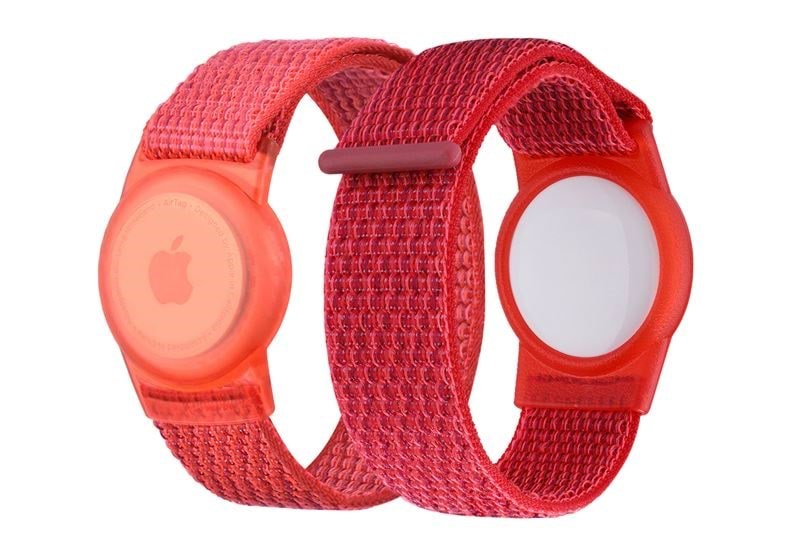 Mobile Origin AirTag Strap - red Mobil Tilbehør FRL-ATSTR-RED