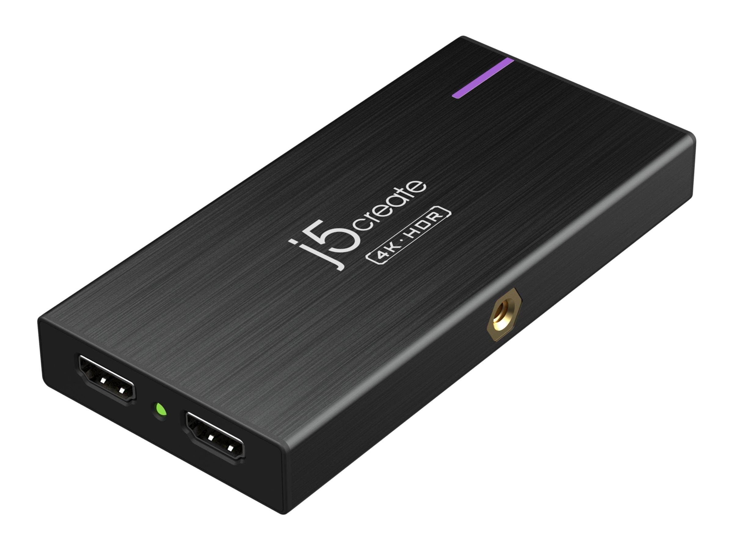 j5create 4K Game Capture Station Video Grabber JVA14-N