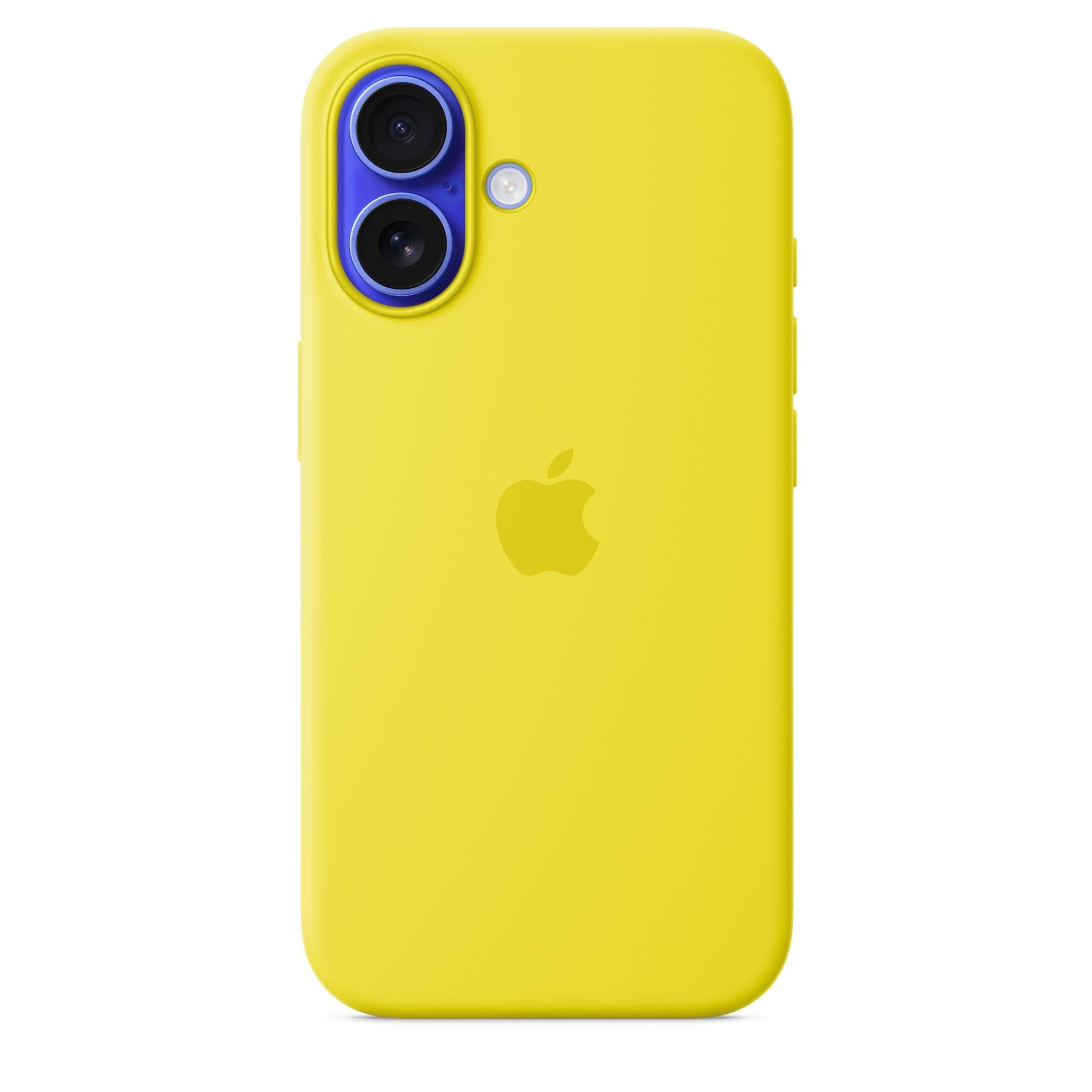 Apple iPhone16 Silicone Case with MagSafe - Star Fruit Mobilcover MYY73ZM/A