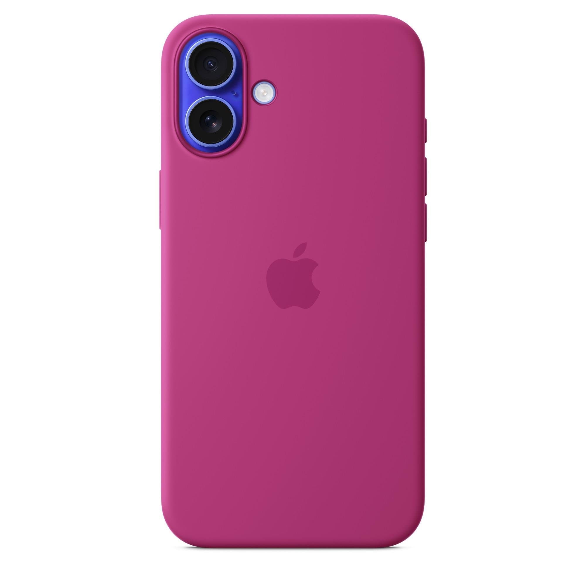 Apple iPhone 16 Plus Silicone Case with MagSafe - Fuchsia Mobilcover MYYE3ZM/A