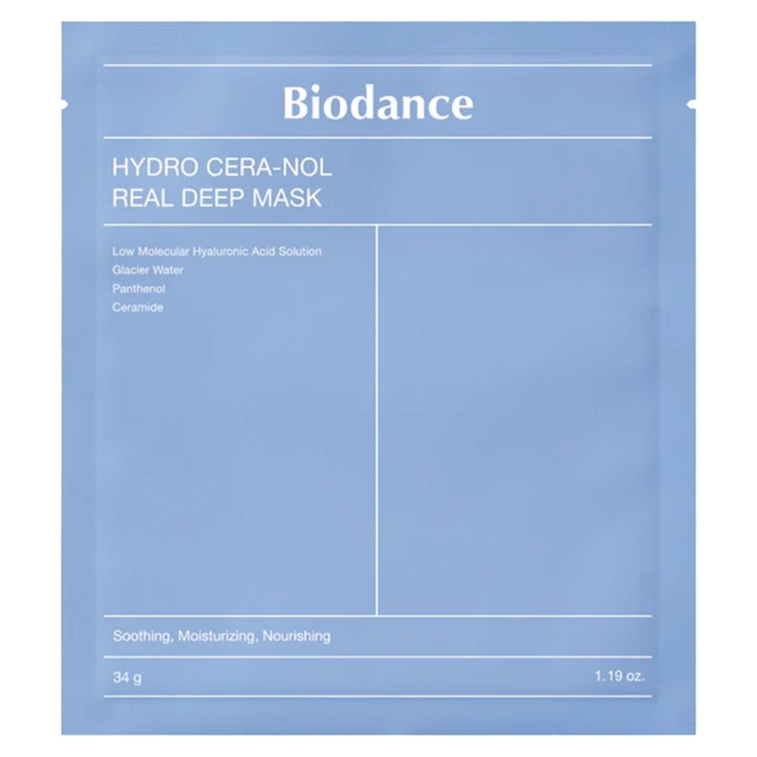 BIODANCE Hydro Cera-nol Real Deep Mask 4 pcs Ansigtspleje 8809937360971