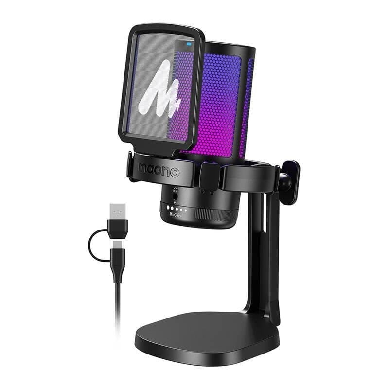 Maono Gaming Microphone DGM20 (black) Mikrofon Sort DGM20 black