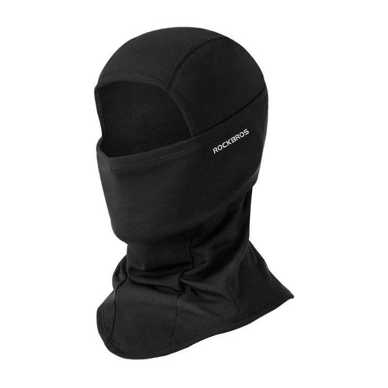 Rockbros Cold Weather Windproof Thermal Winter Balaclava Ski Mask Neck Warmer Hood Cykeltilbehoer LF7345BK