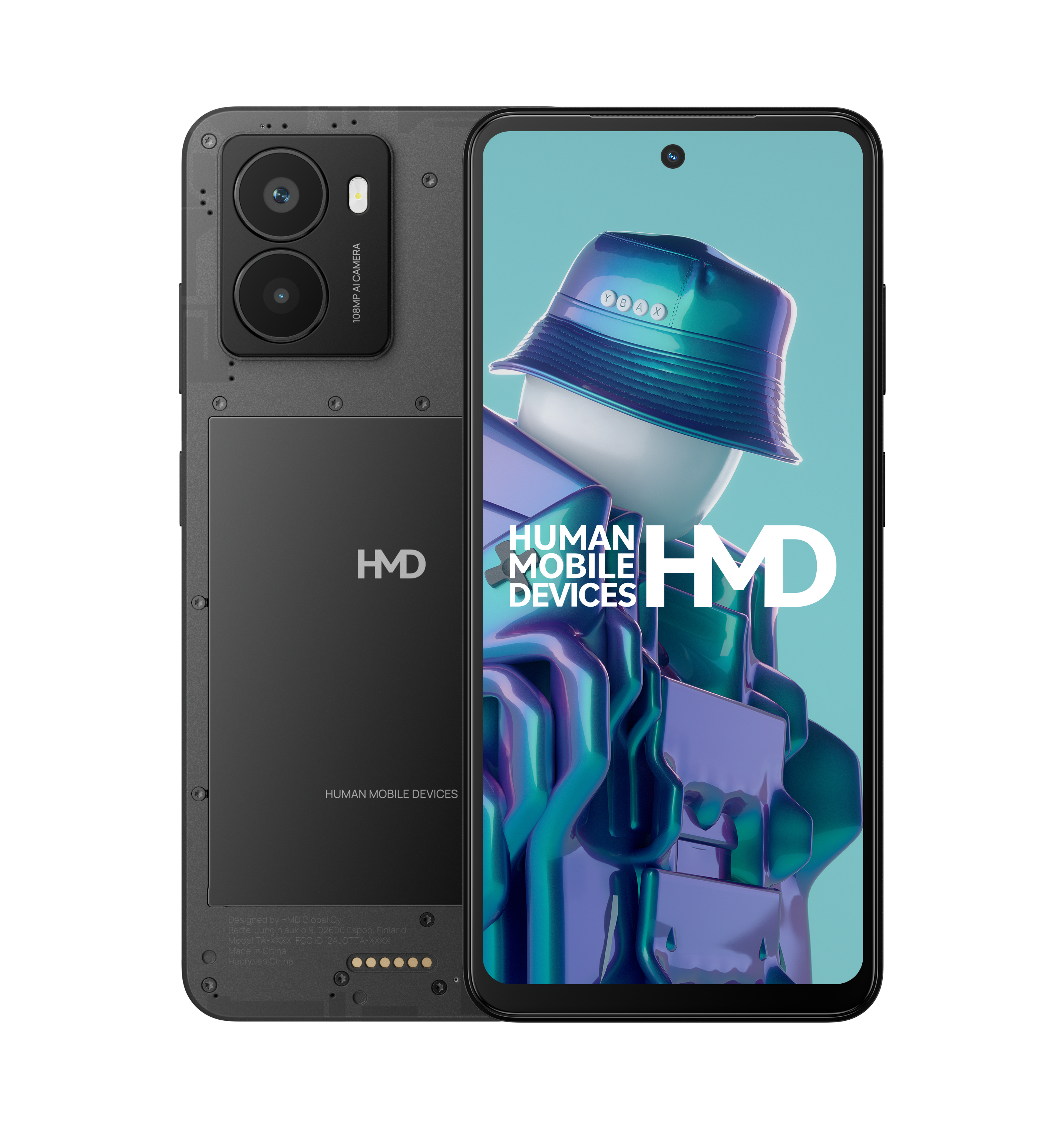 HMD Fusion Business Edition 256GB/8GB - Noir Mobiltelefon Sort 101SQ503H040