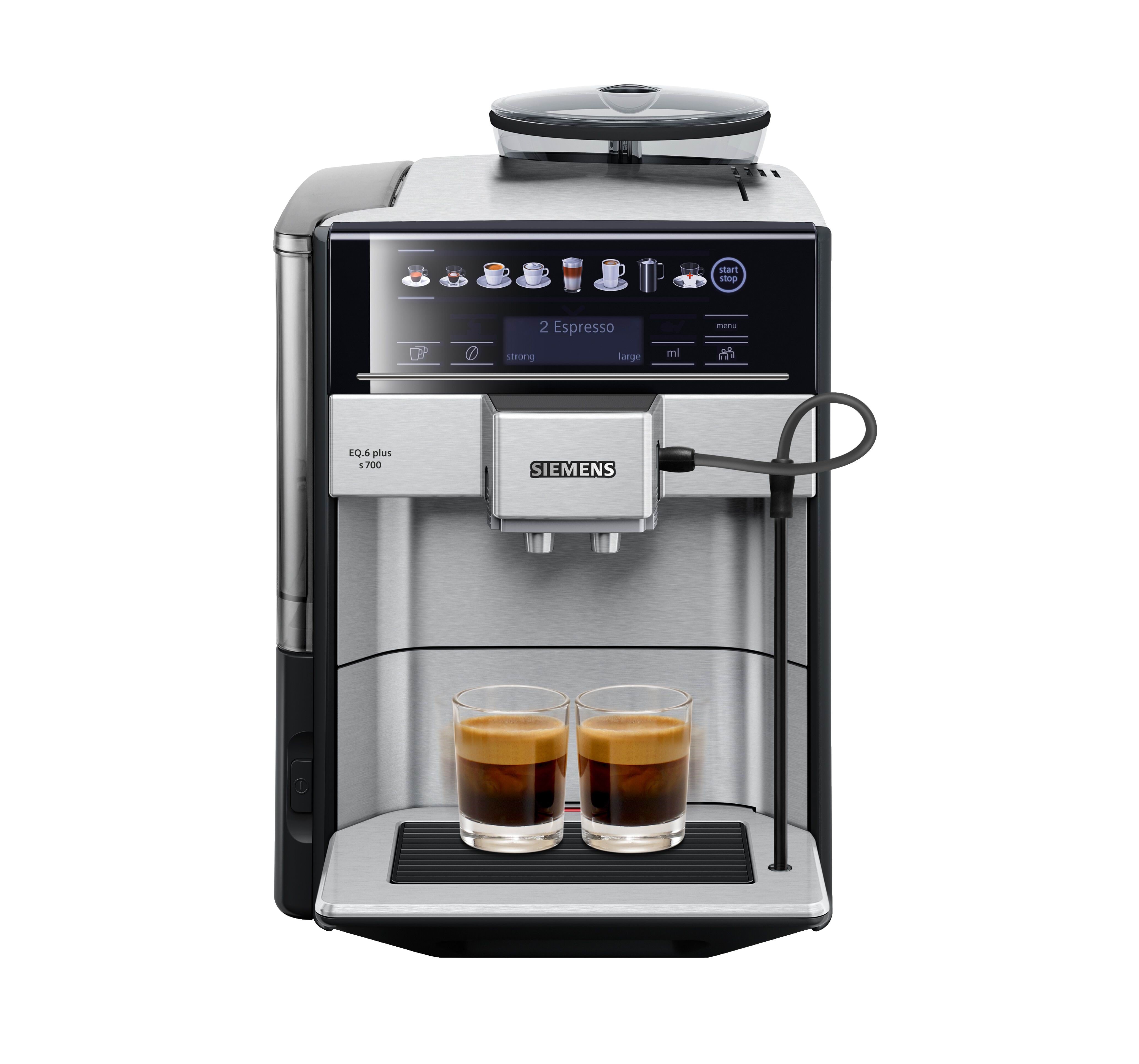 Siemens EQ.6 plus s700 TE657313RW Kaffemaskine Sølv