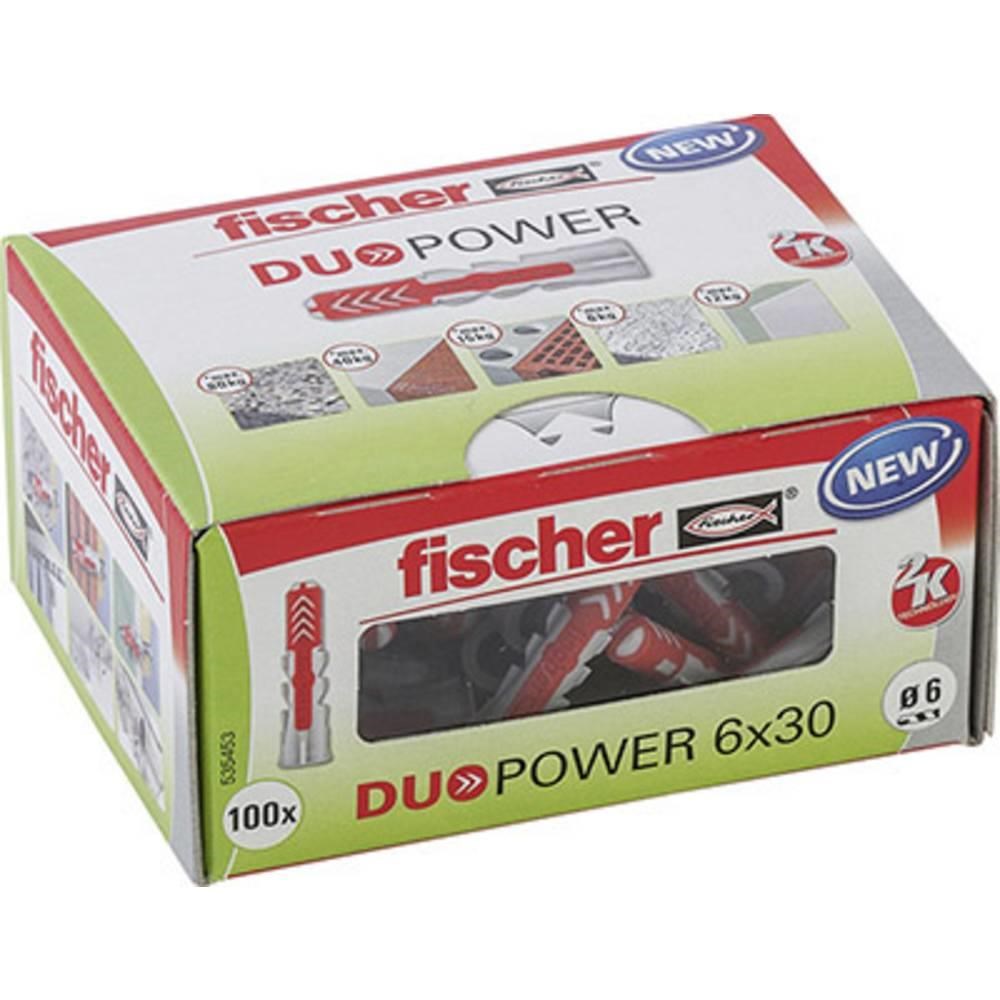 Fischer DuoPower 6x30 (100 pcs.) Søm Og Skruer 535453